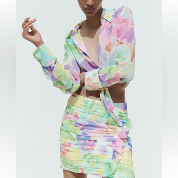 Sarah Printed Skirt